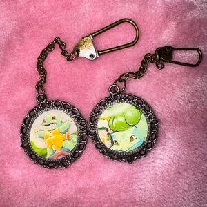Vintage Style Pokémon Key Chains